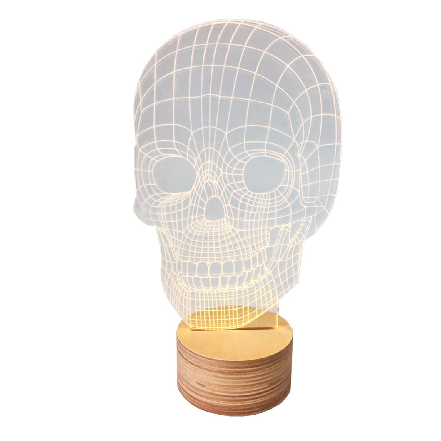 LÁMPARA DECORATIVA CALAVERA