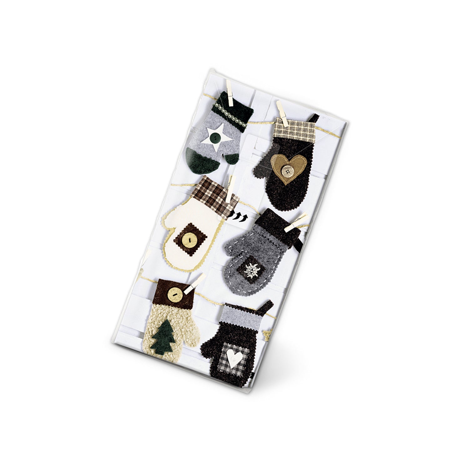 PAÑUELOS GUANTES NAVIDAD