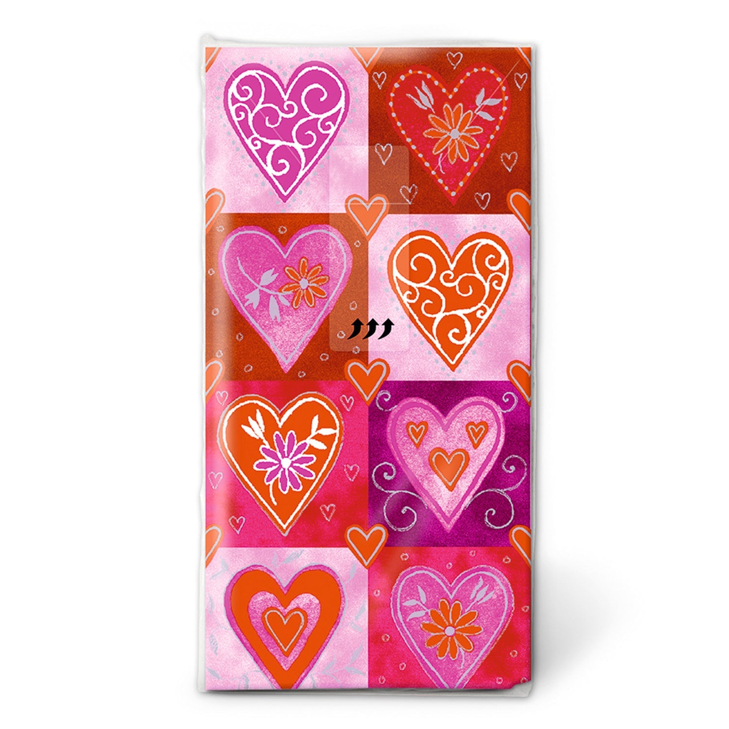 PAÑUELOS CORAZONES DE FILIGRANA