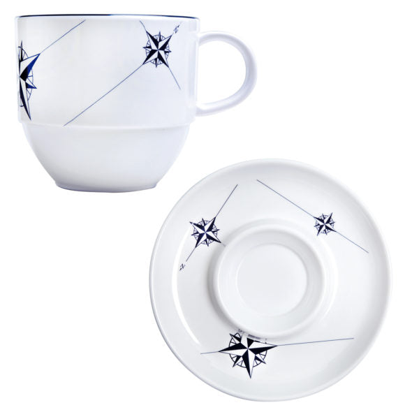 TAZAS CON PLATO PARA TE X6 NORTHWIND