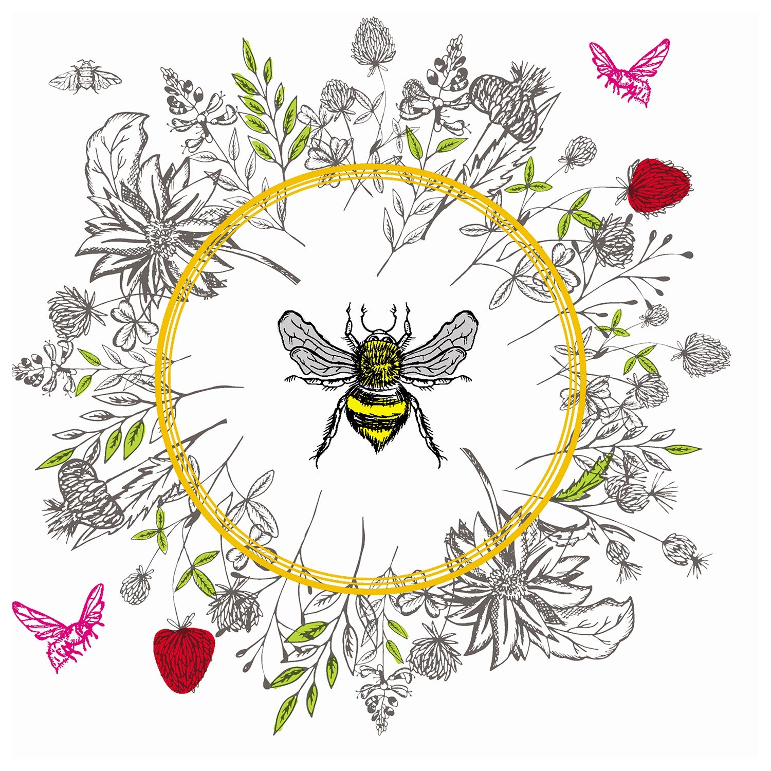 SERVILLETA BEE LOVED