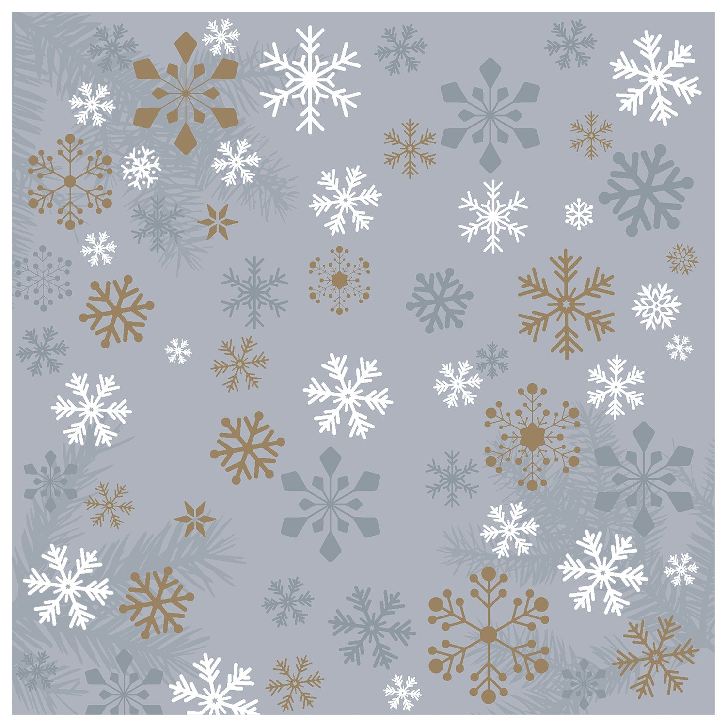 SERVILLETA SNOW GREY