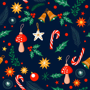 SERVILLETA DECORACIÓN DE ARBOLES