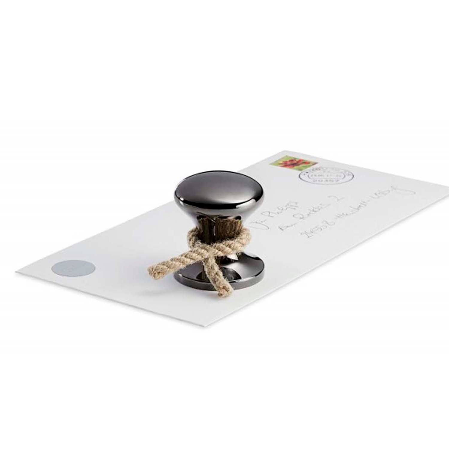 PISAPAPELES REDONDO ACERO