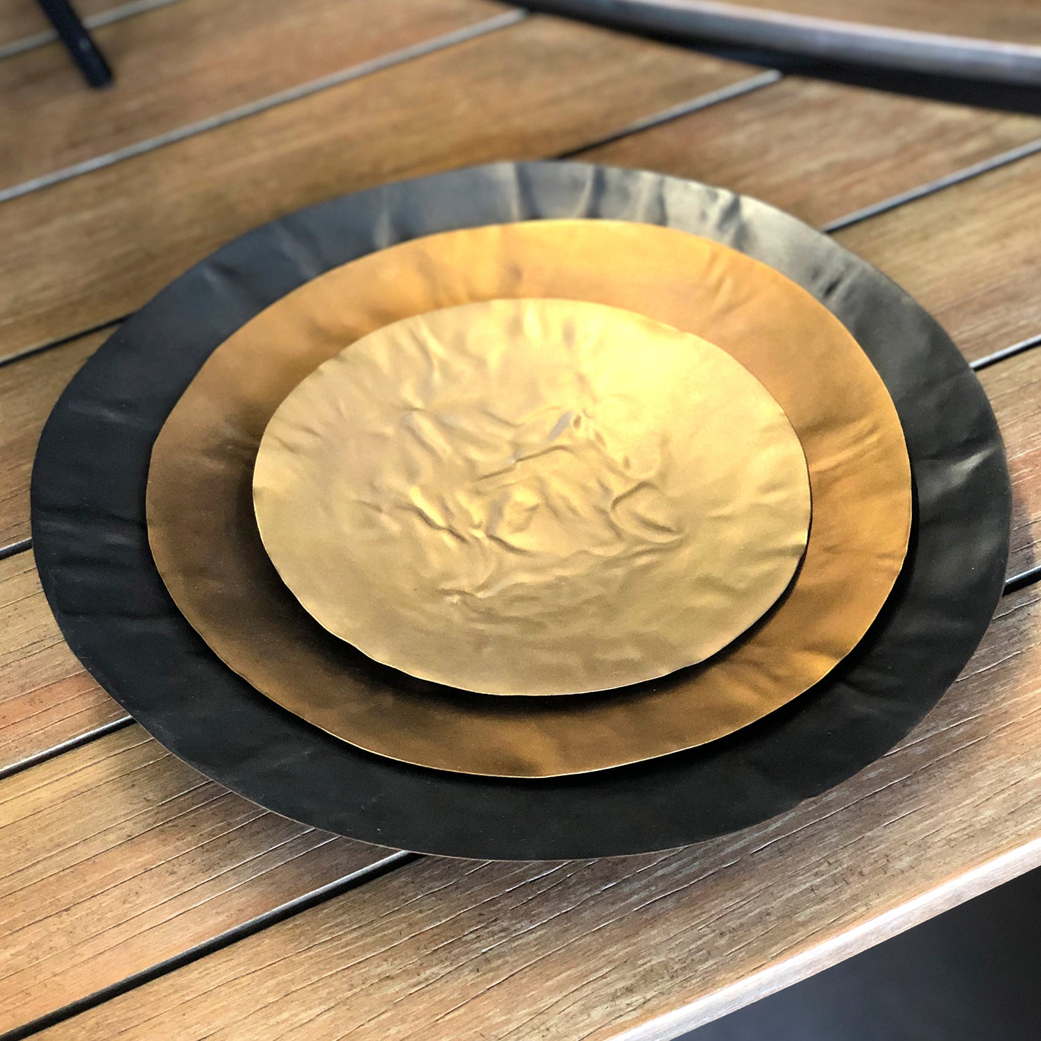 CENTRO DE MESA BRASS S