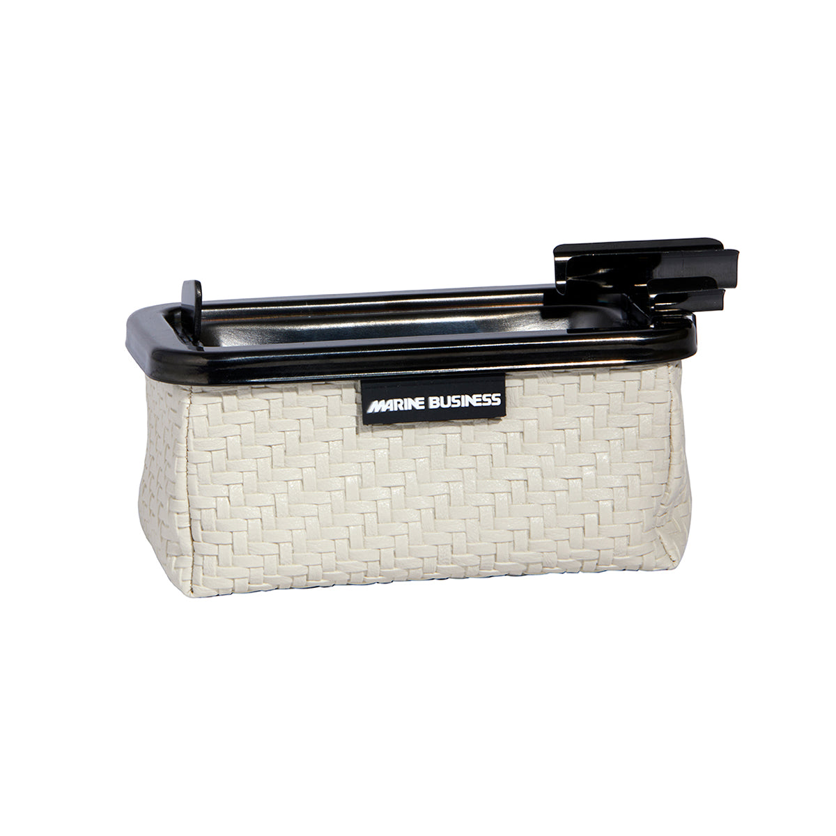 CENICERO RECTANGULAR RATTAN BLANCO WINDPROOF