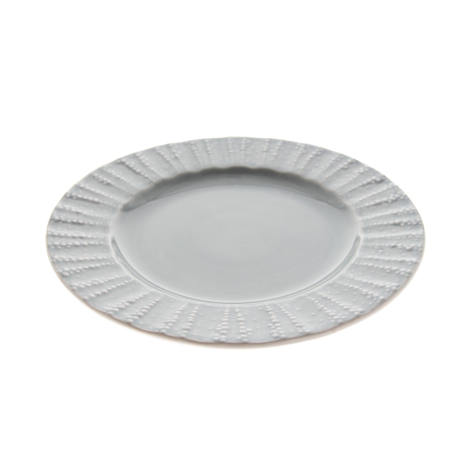 PLATO DE FONDO CELESTE