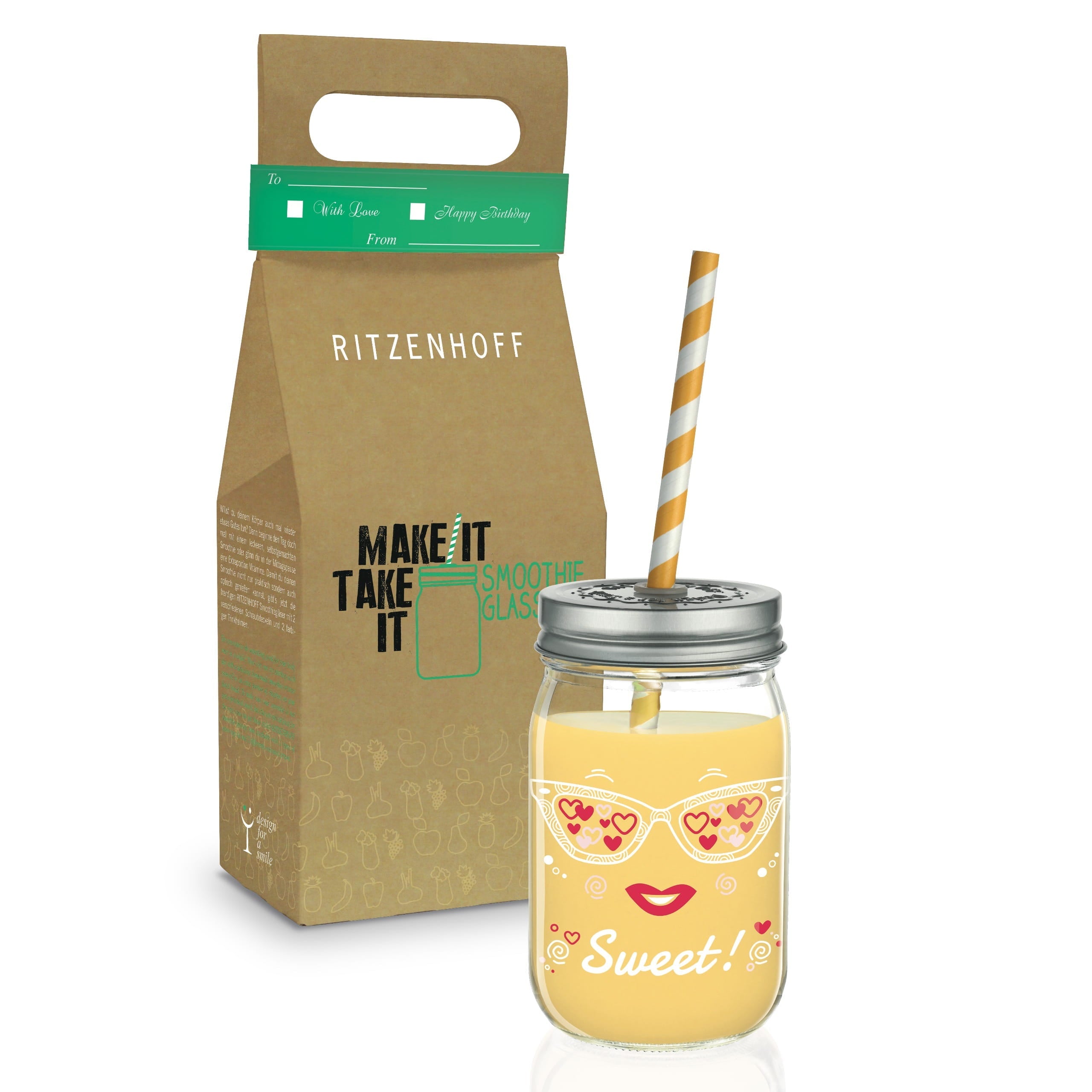 VASO PARA SMOOTHIE SWEET