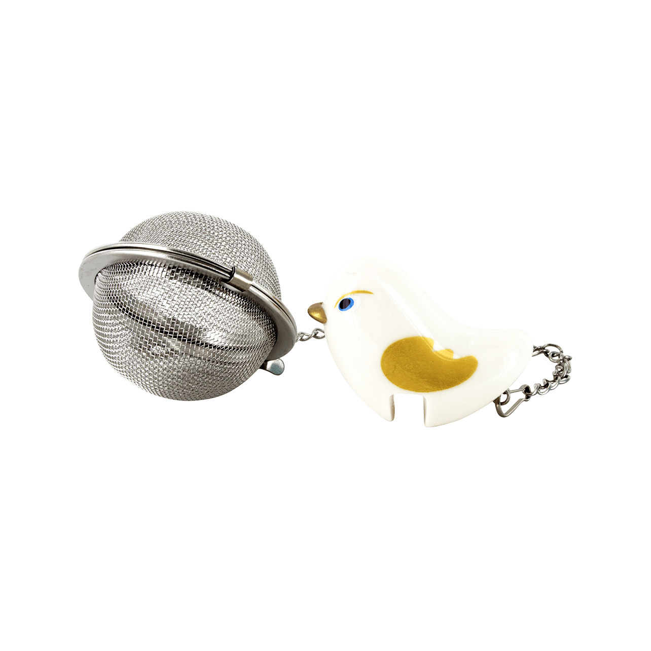 INFUSOR DE TÉ AVE BLANCA