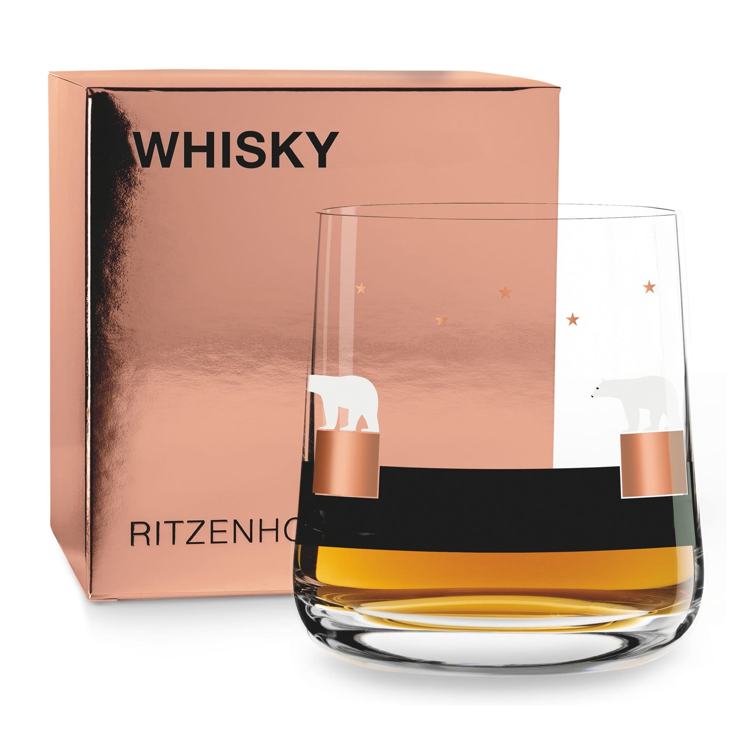 POLAR BEAR WHISKEY GLASS