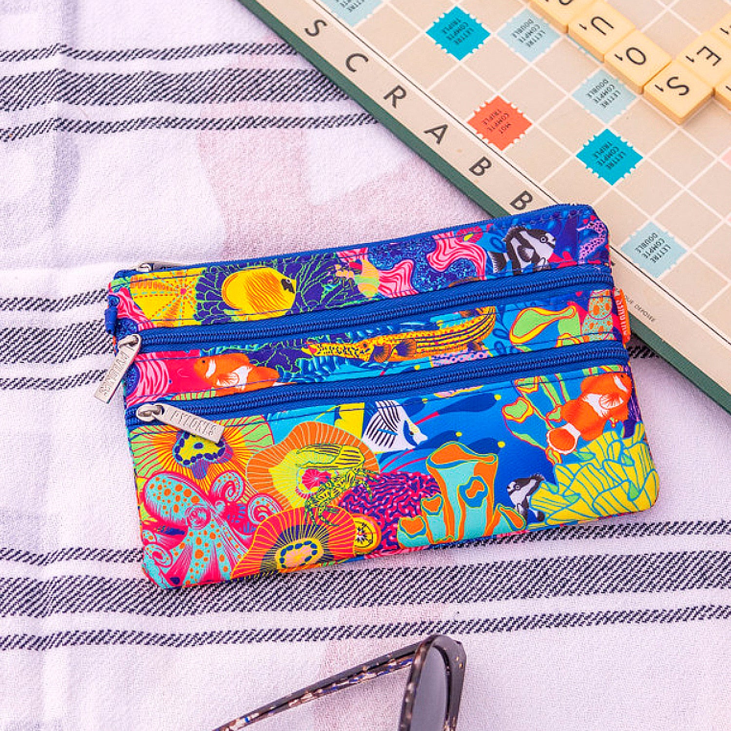 BOLSO CON 3 CIERRES ARRECIFE