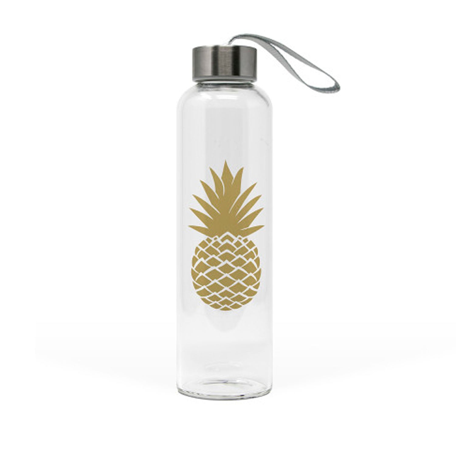 BOTELLA PIÑA DORADA