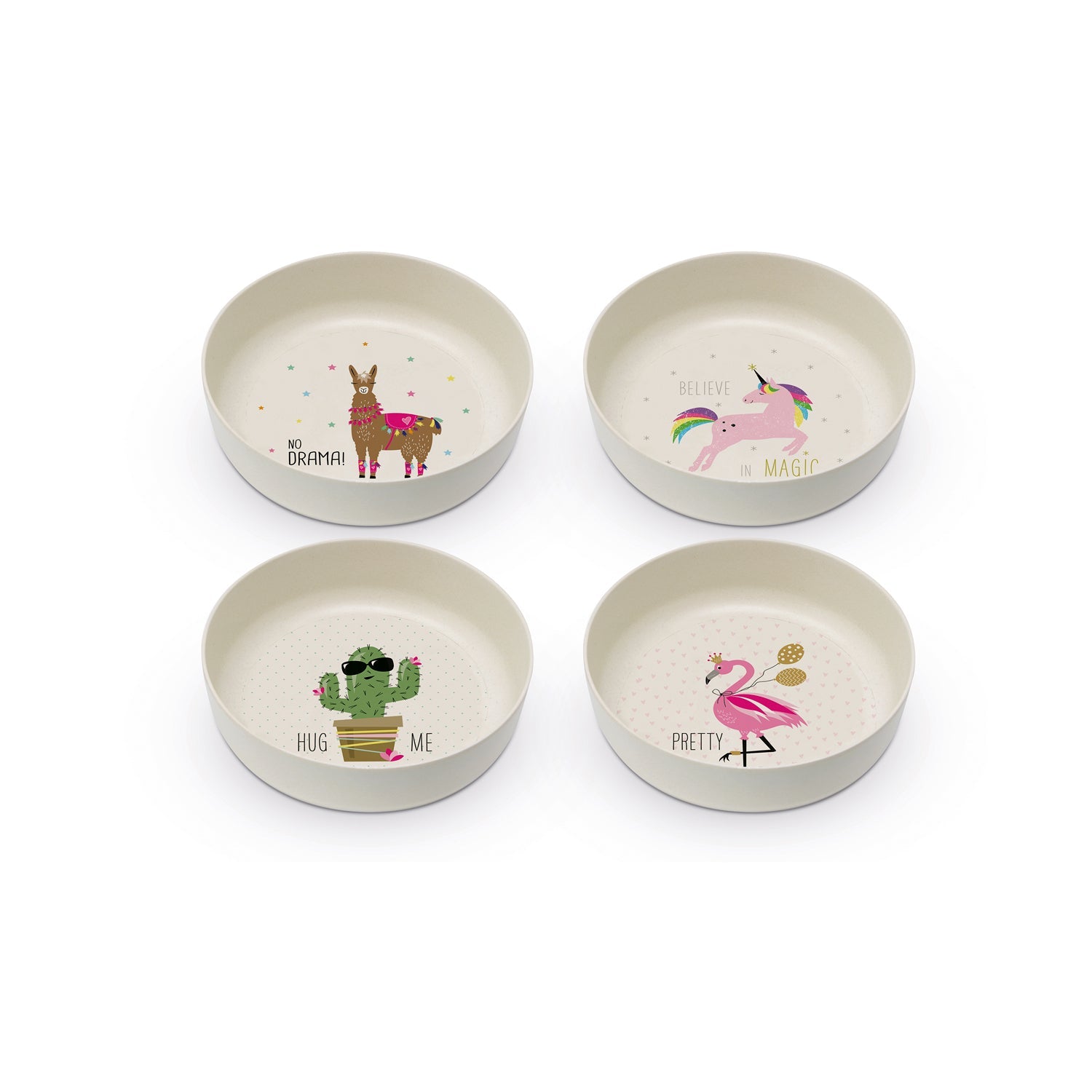 PLATOS HONDOS AMIGOS X4