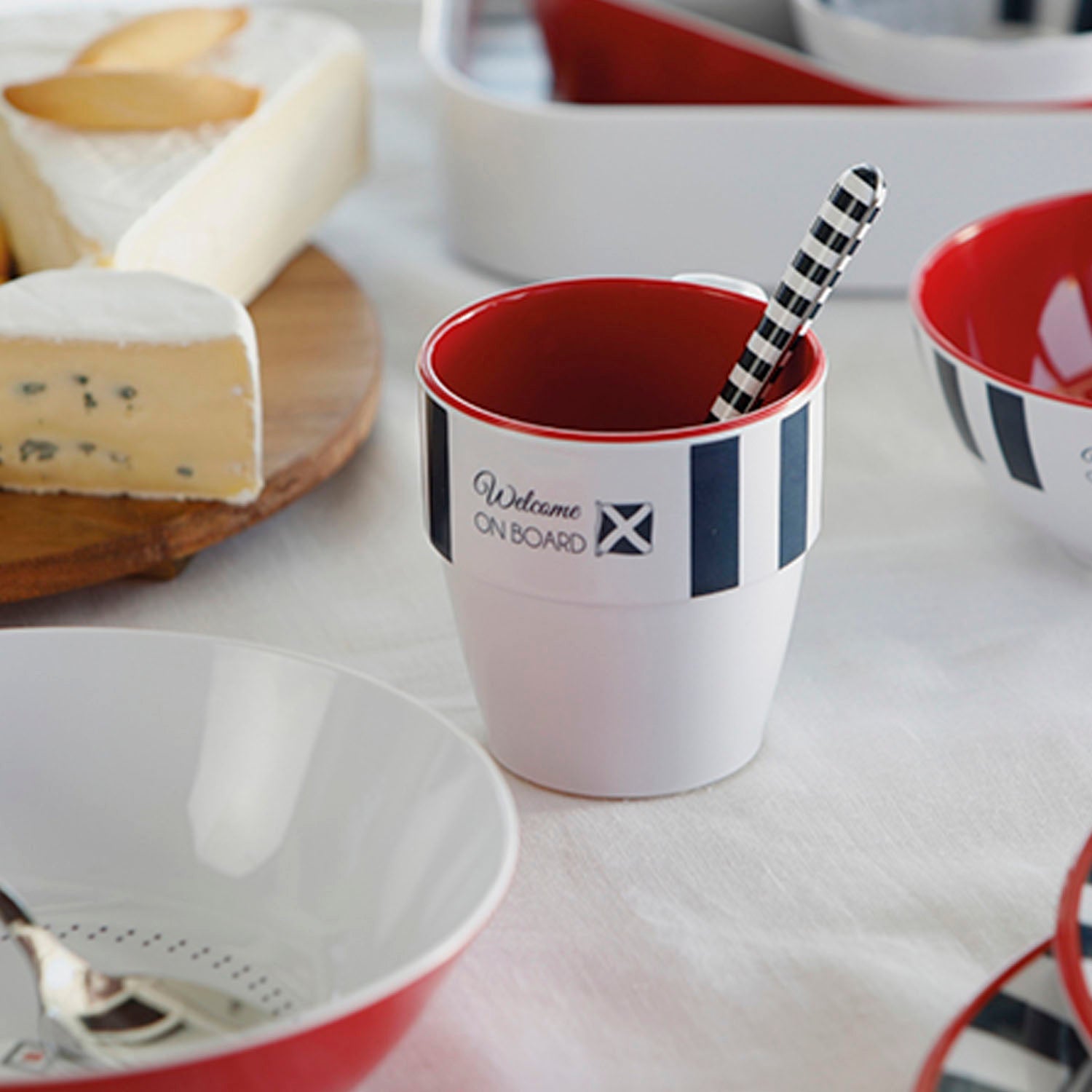 MUG WELCOME ON BOARD X6