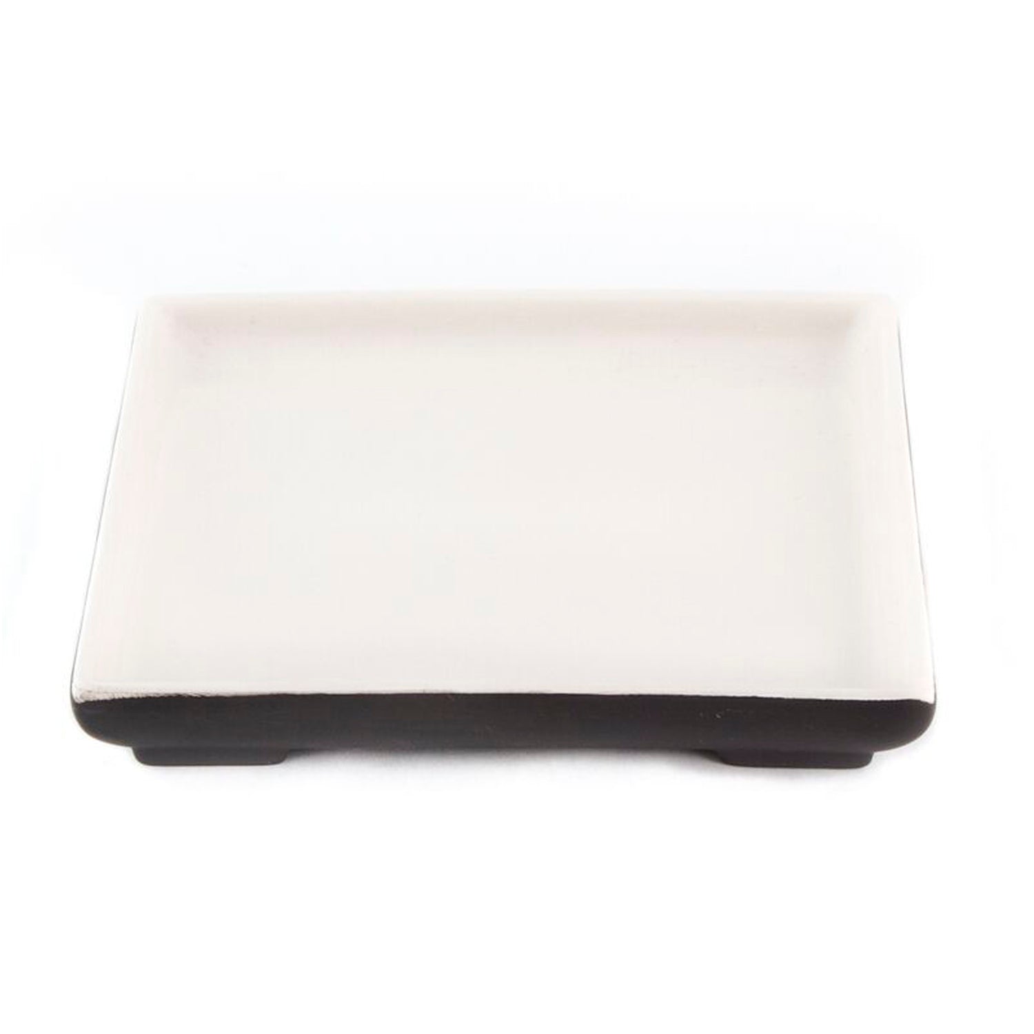 PLATO CUADRADO PEQUEÑO BLANCO