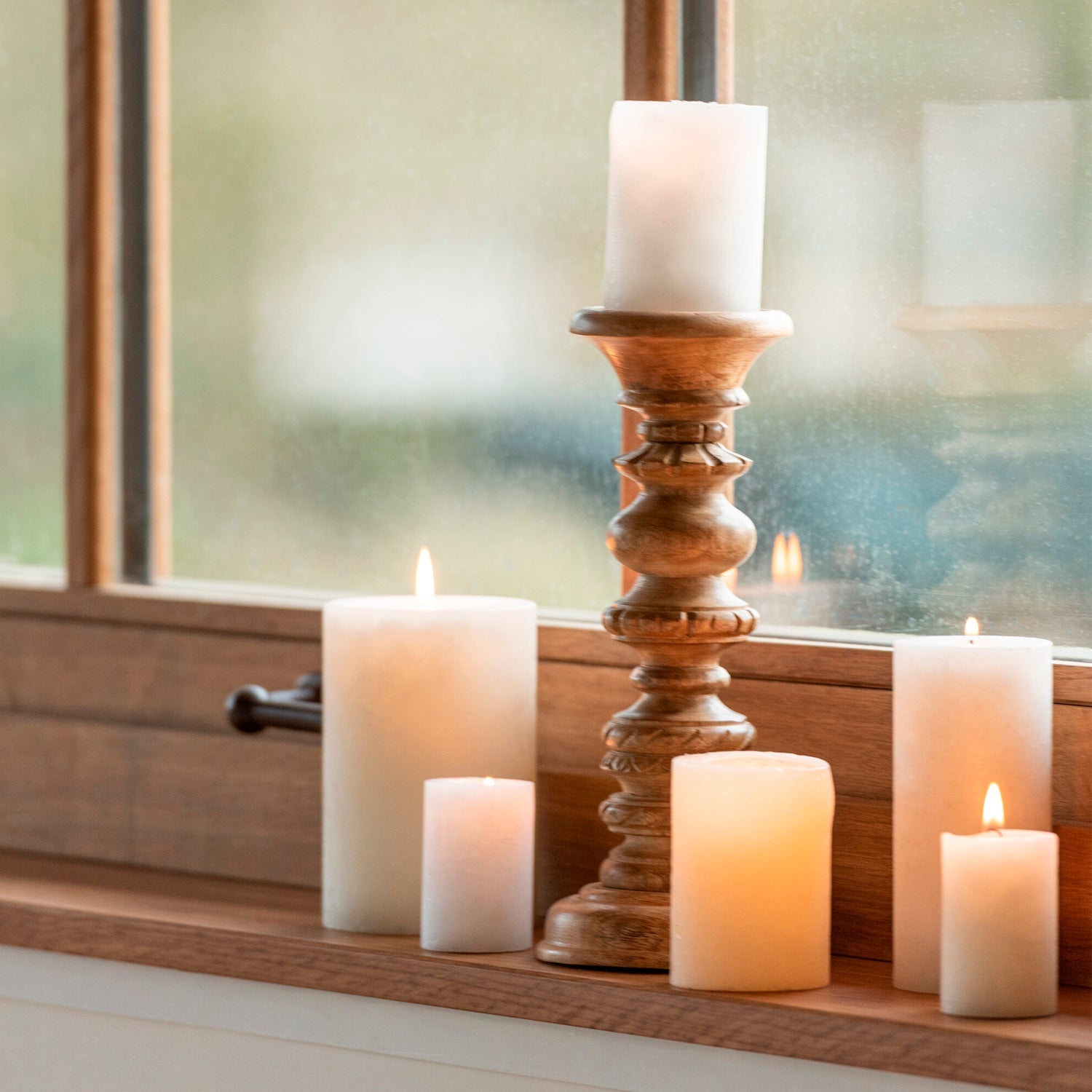 VELA CILINDRO BLANCA XL