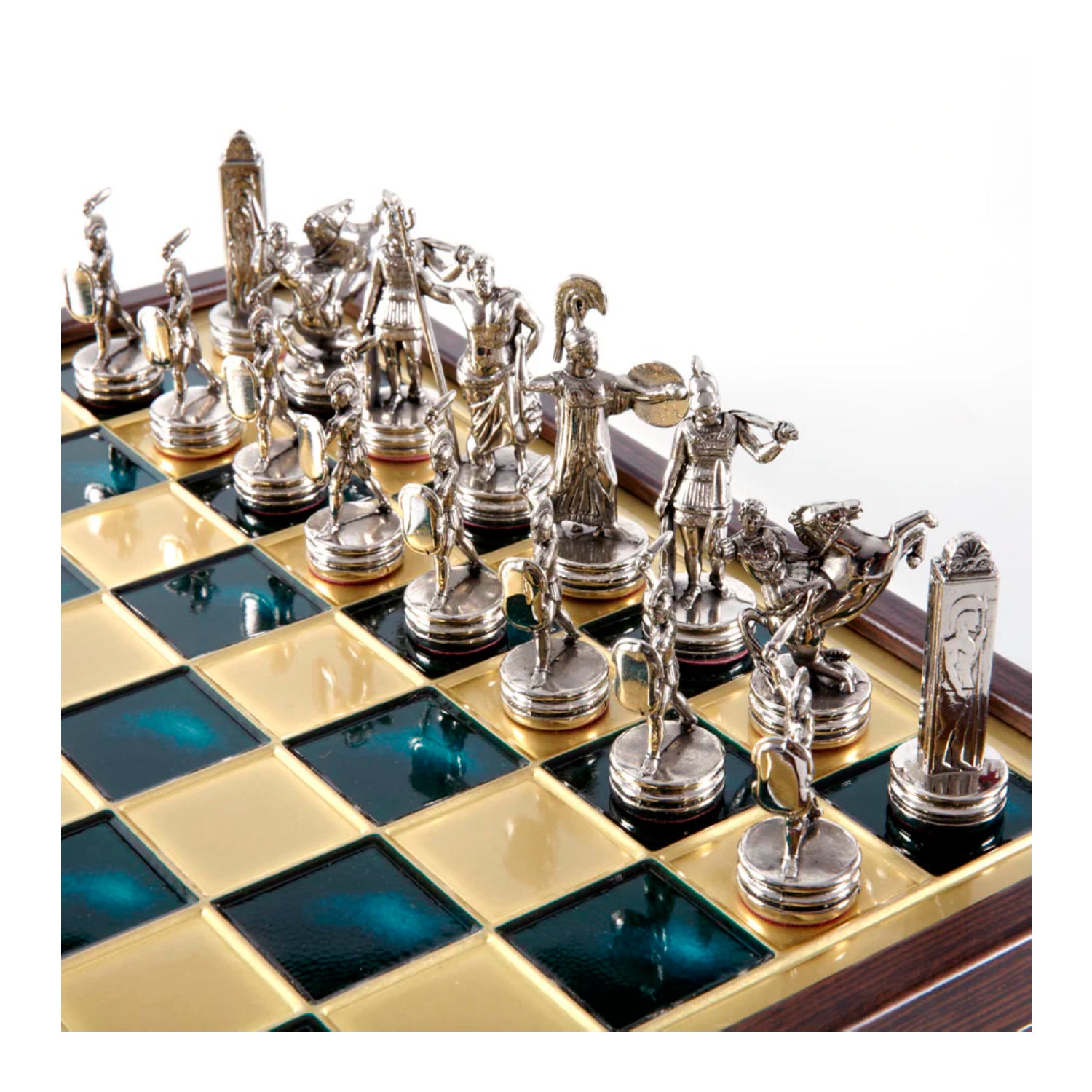 AJEDREZ GREEK MYTHOLOGY VERDE