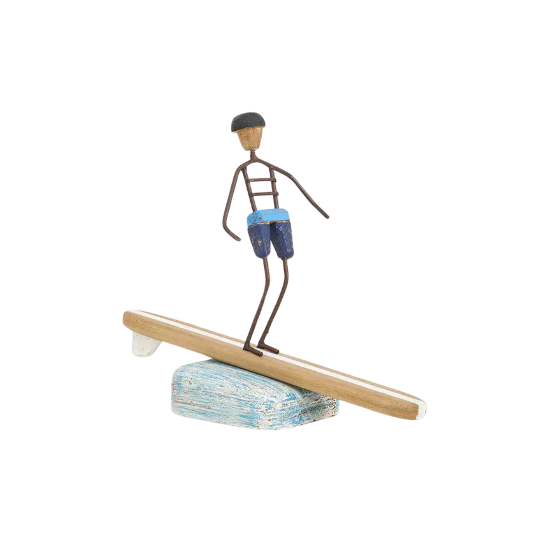 SURFERO MADERA Y METAL