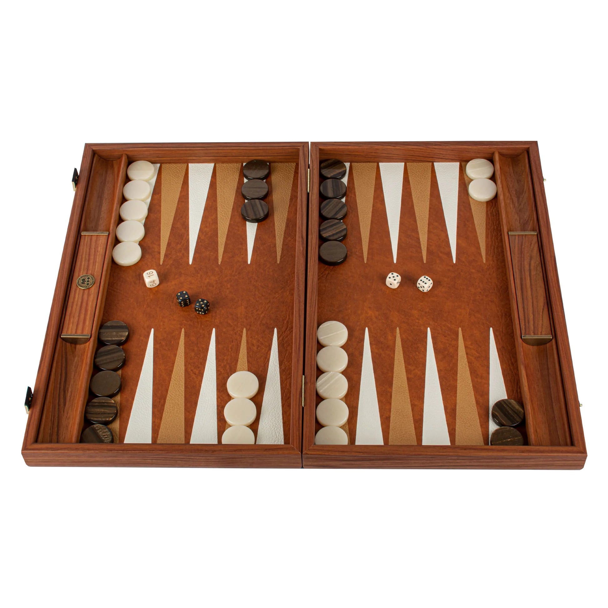 BACKGAMMON CARAMELO OSCURO