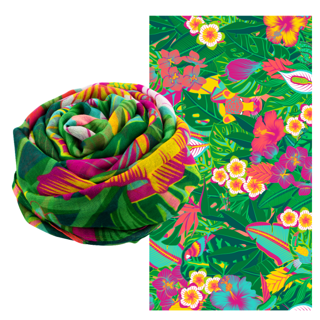 BUFANDA | PAREO TROPICAL