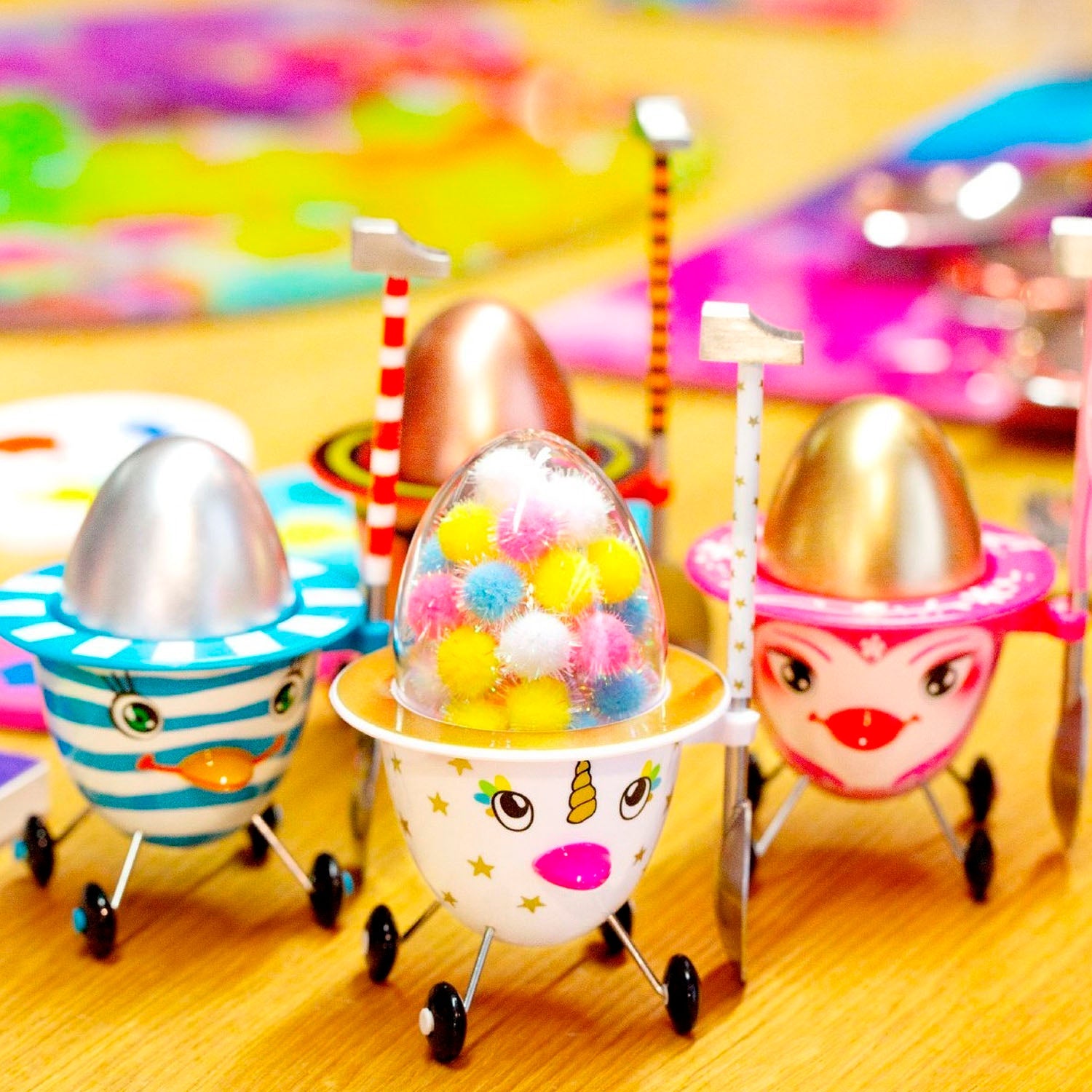 EGG HOLDER + PRINCESS COCOTTE SPOON