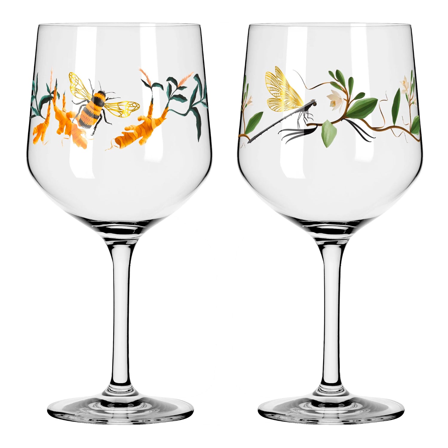 SET DE 2 COPAS PARA GIN BOTANIC GLAMOUR