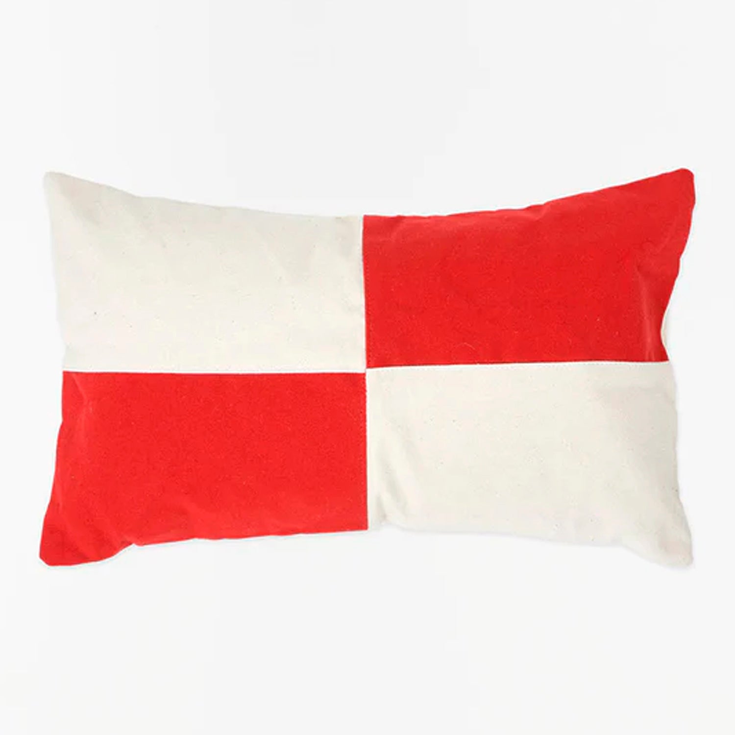COJÍN ROJO & BEIGE