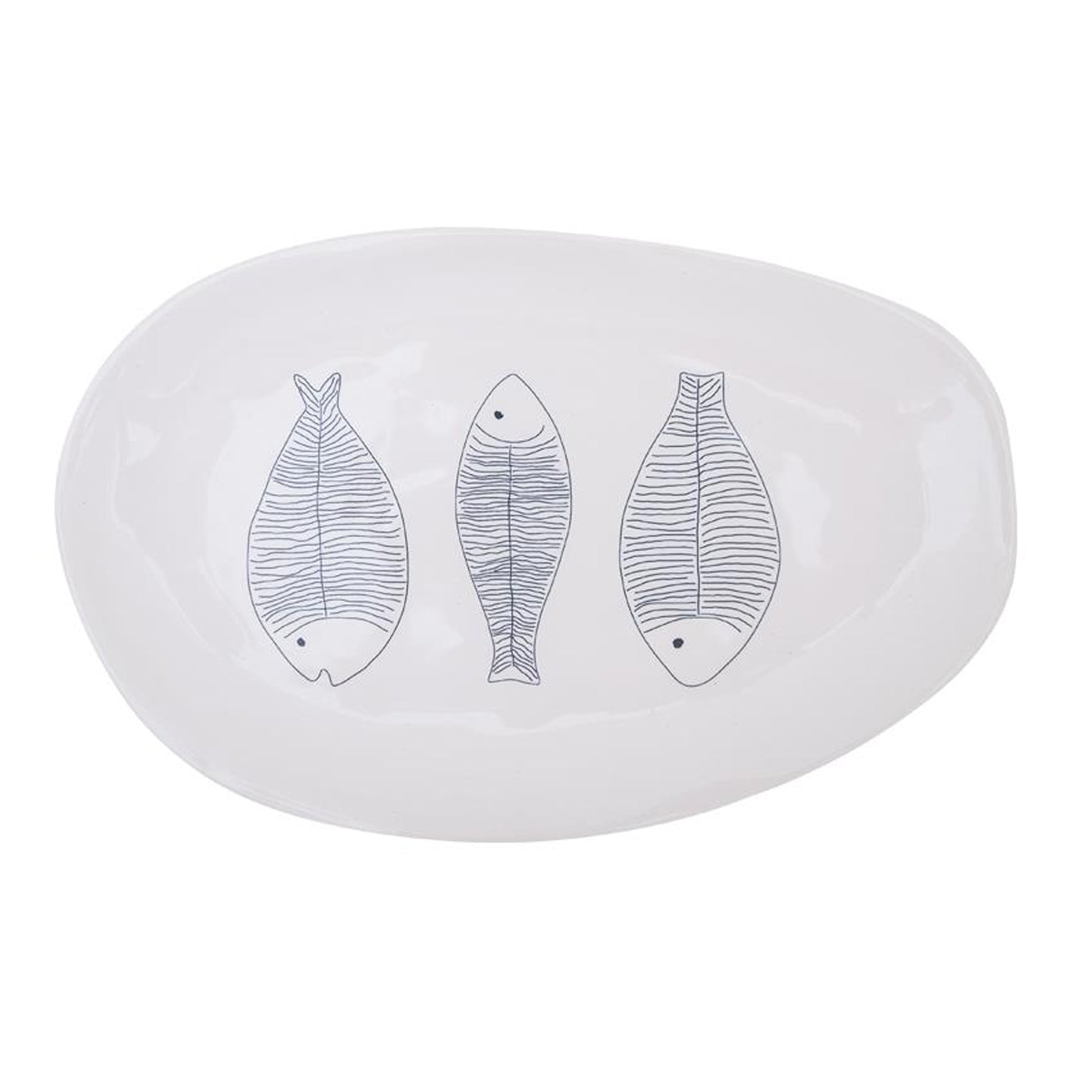 FUENTE OVALADA GRANDE PECES