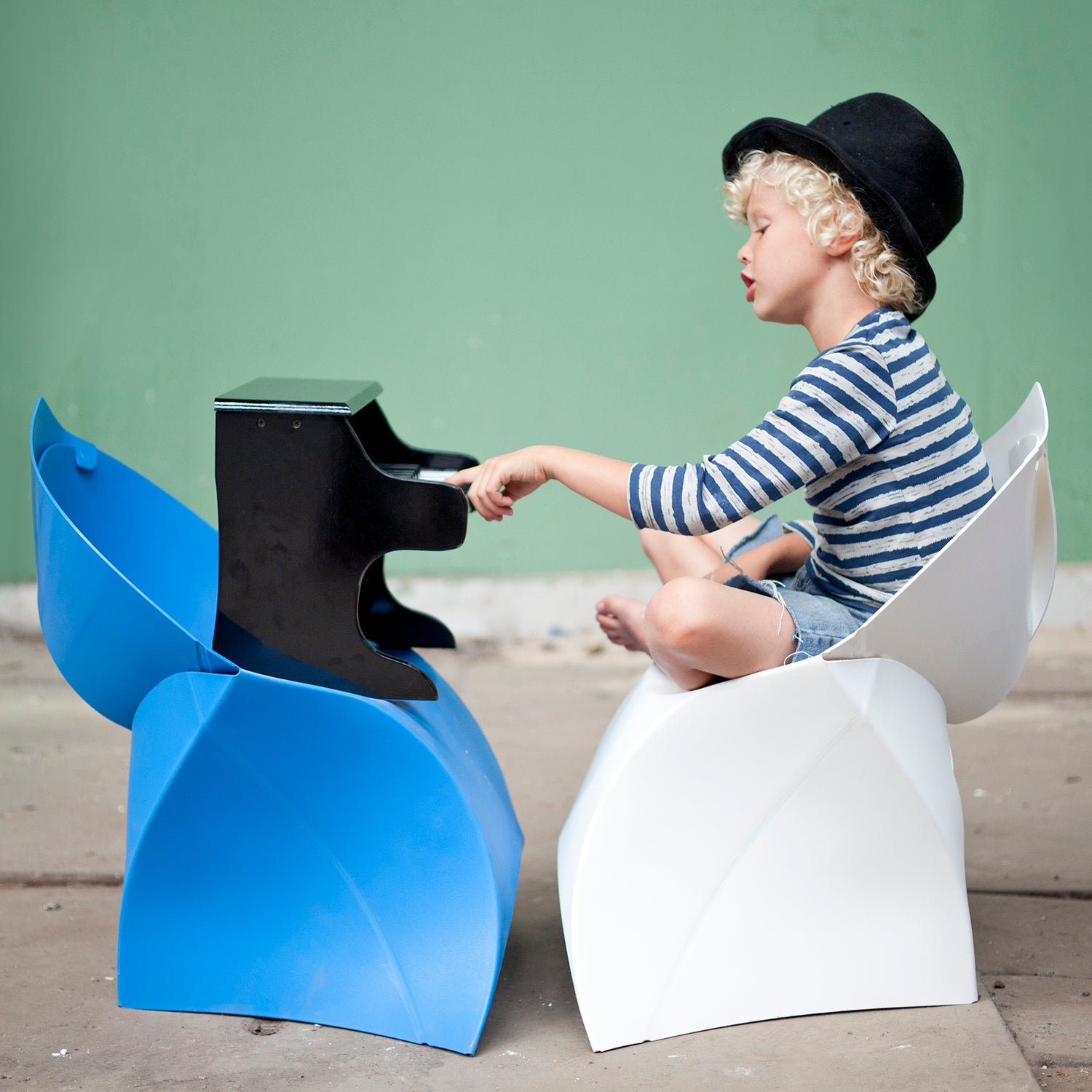 SILLA FLUX CELESTE MINI