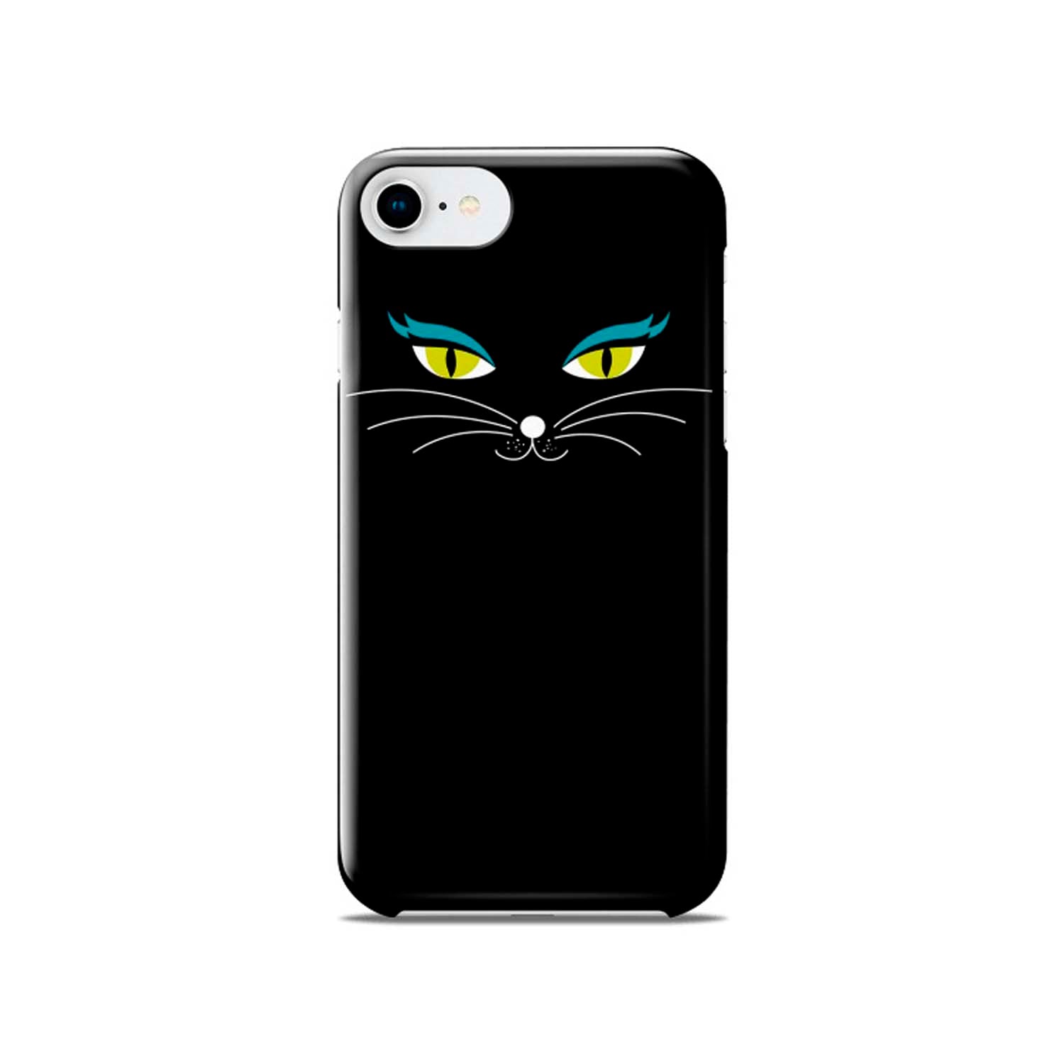 CASE PARA IPHONE BLACK CAT