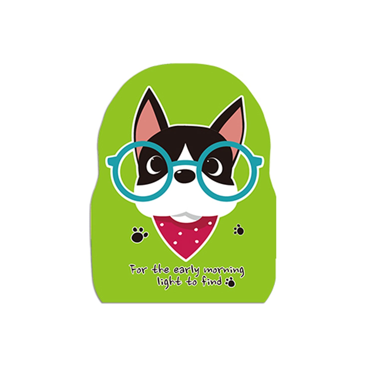 MAGIC STICKER FRENCH BULLDOG VERDE