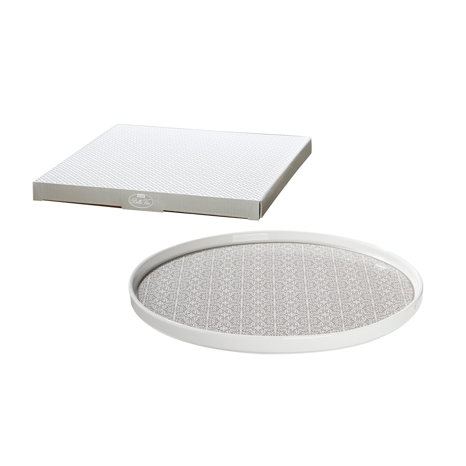 PLATO PARA TORTA BEIGE