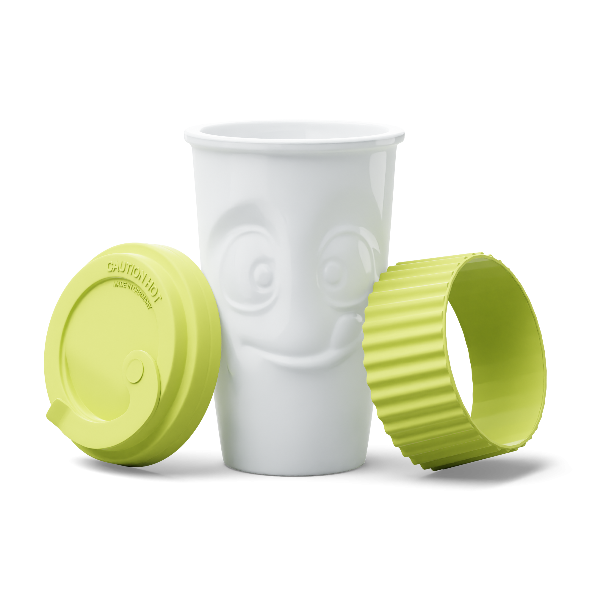 MUG PARA LLEVAR TASTY VERDE LIMON