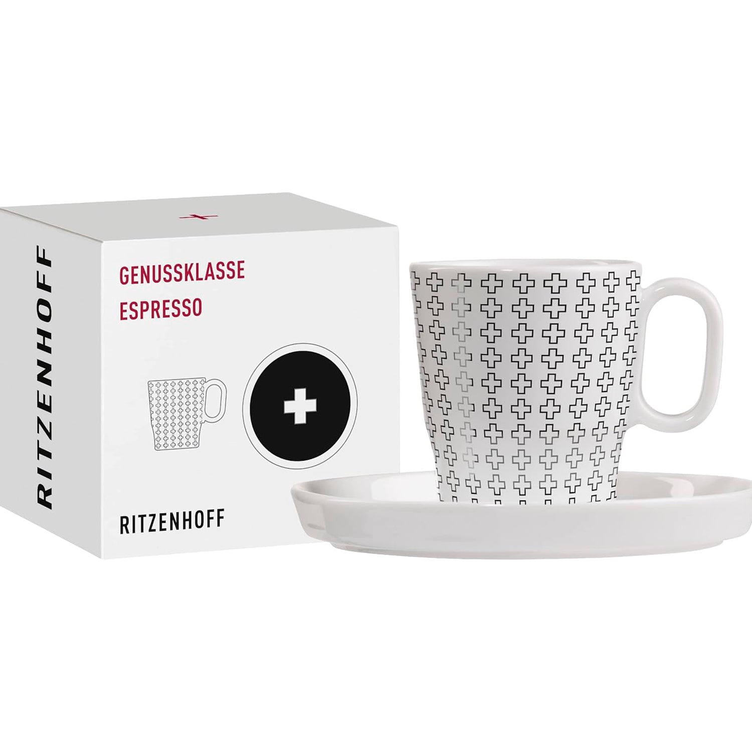 TAZA PARA ESPRESSO CON PLATO