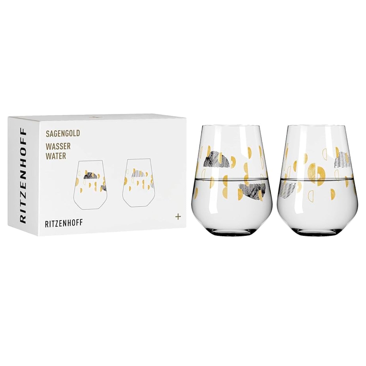 SET DE 2 VASOS DE AGUA