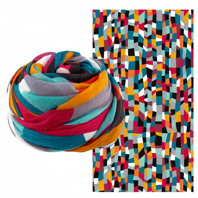 BUFANDA/PAREO ACCORDEON