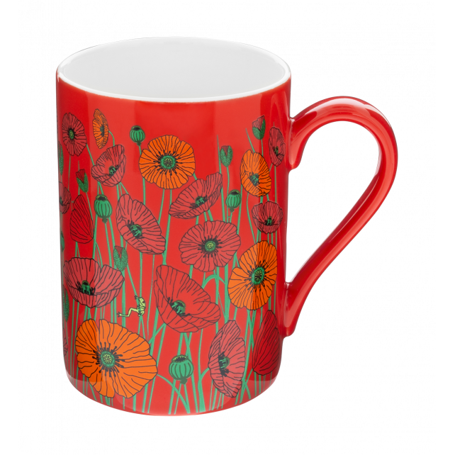 TAZA AMAPOLAS