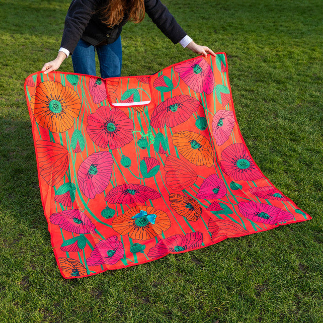 MANTA PARA PICNIC AMAPOLAS