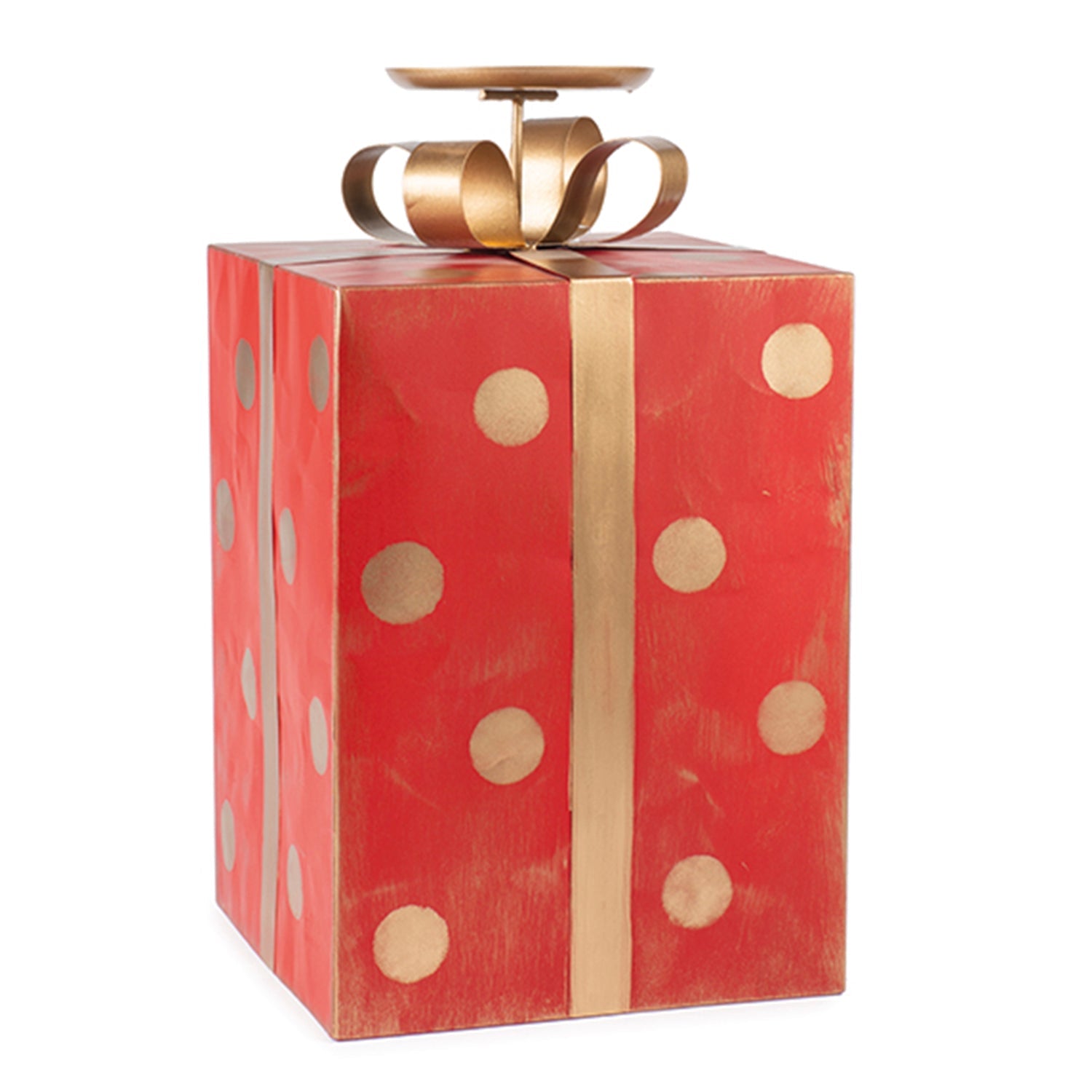 CANDELABRO GIFTBOX L ROJA