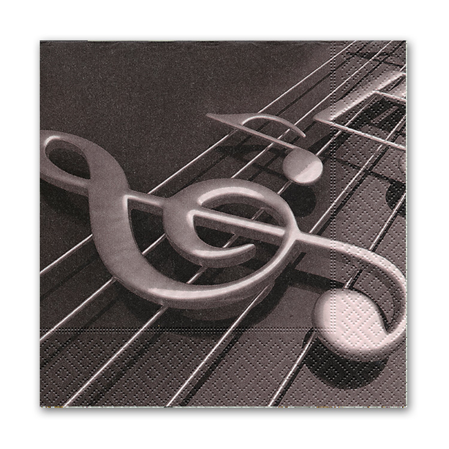 NAPKINS MUSICAL NOTES