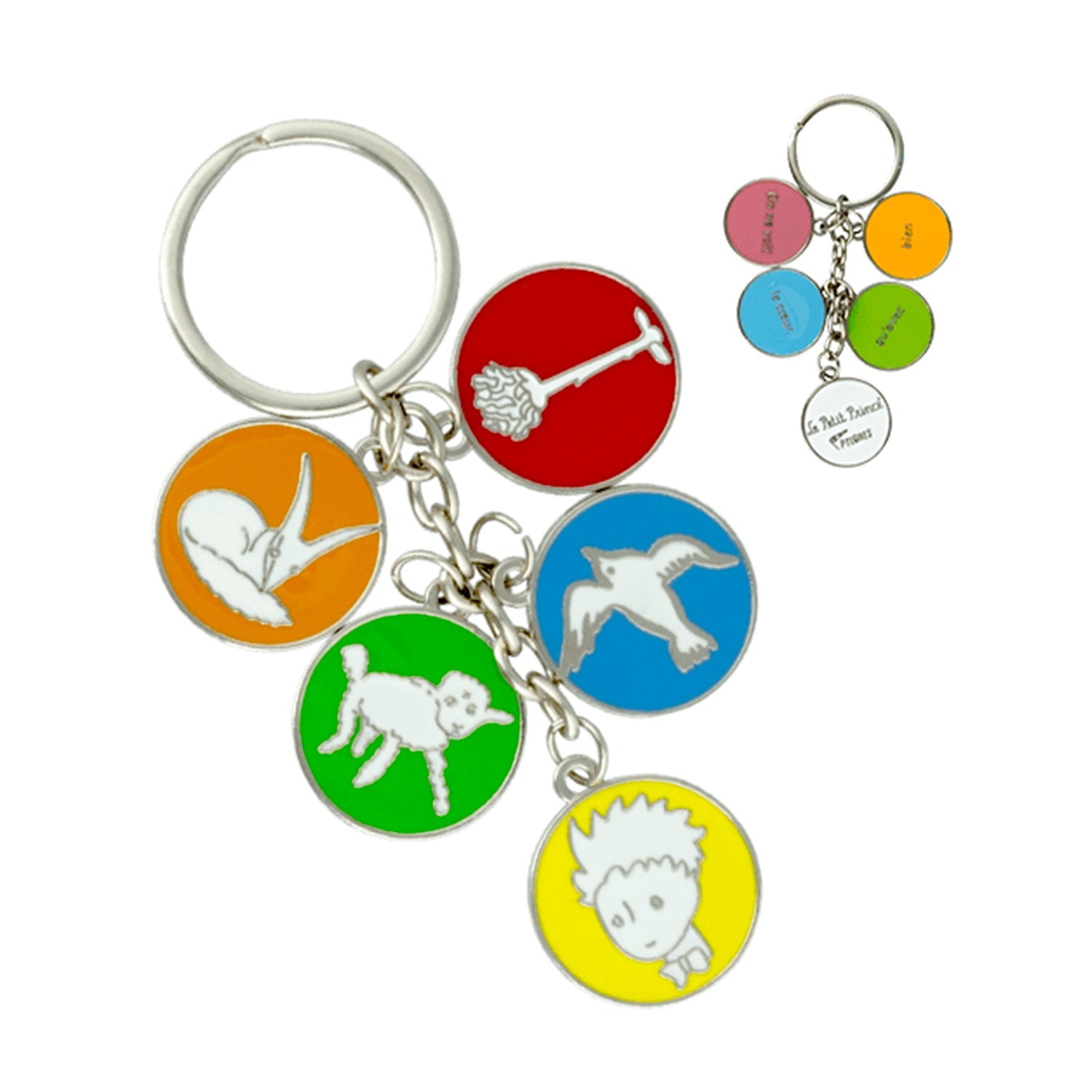 THE LITTLE PRINCE CIRCLES KEYCHAIN