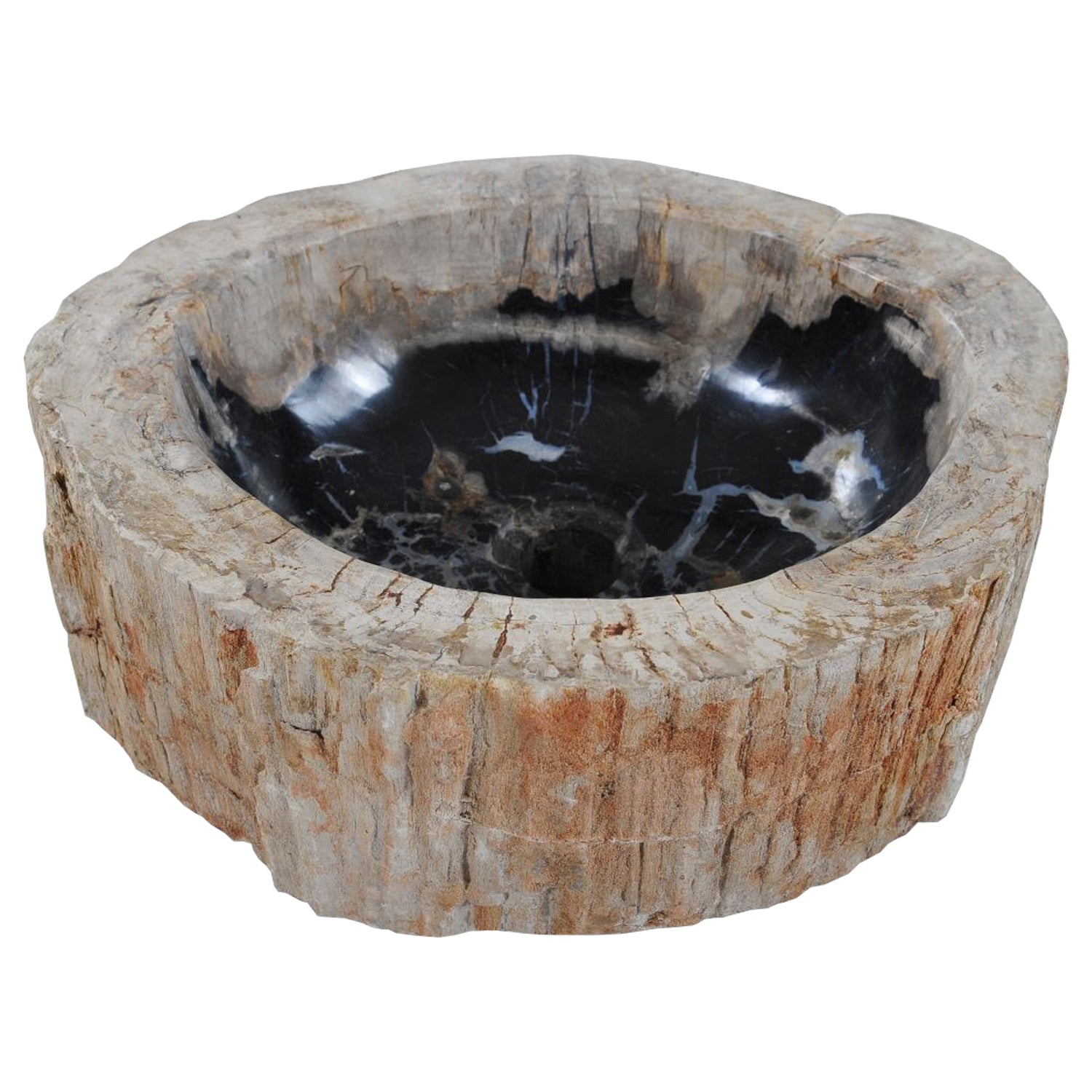 CONIC WOOD HIGH SINK
