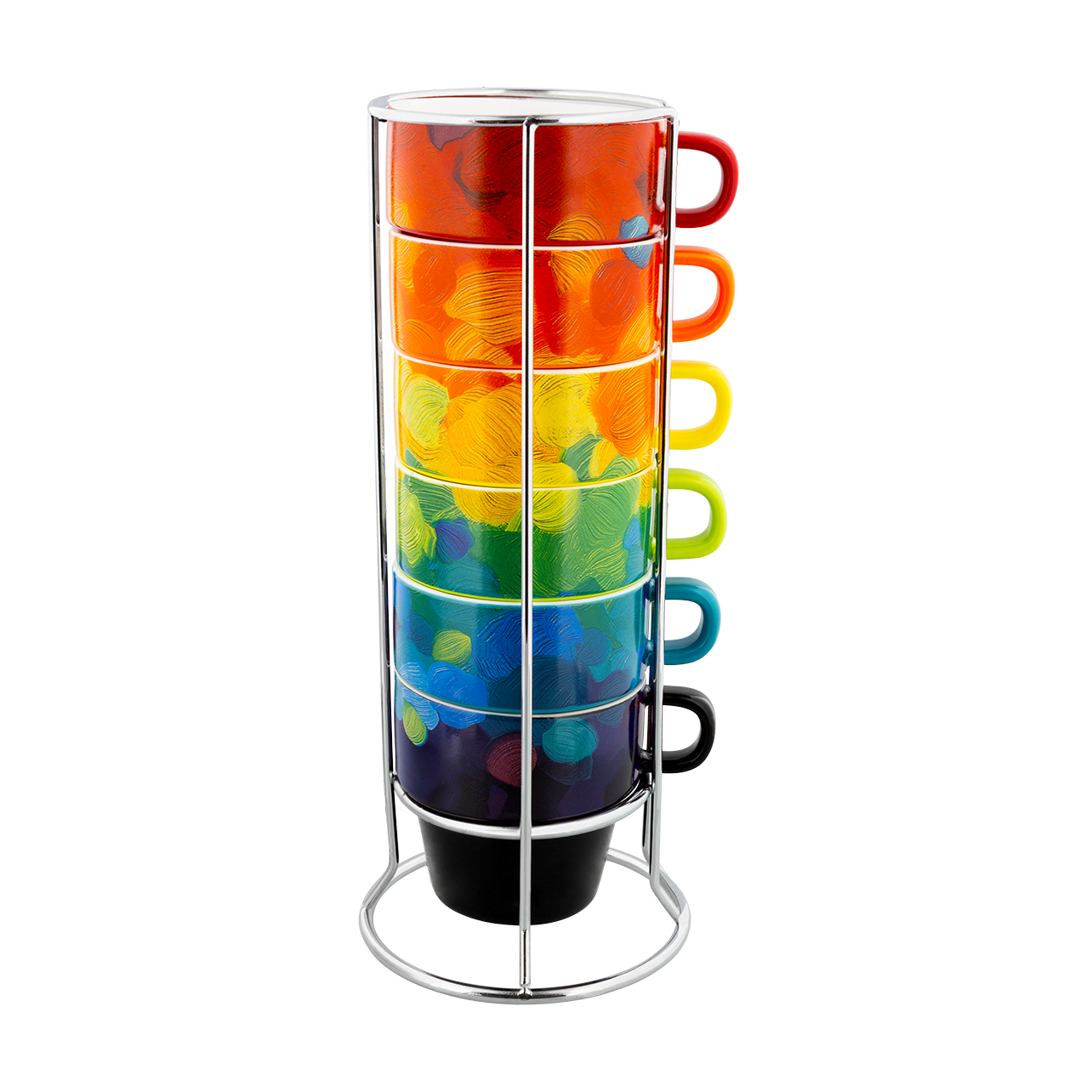 TAZAS CAPPUCINO PALETA X6