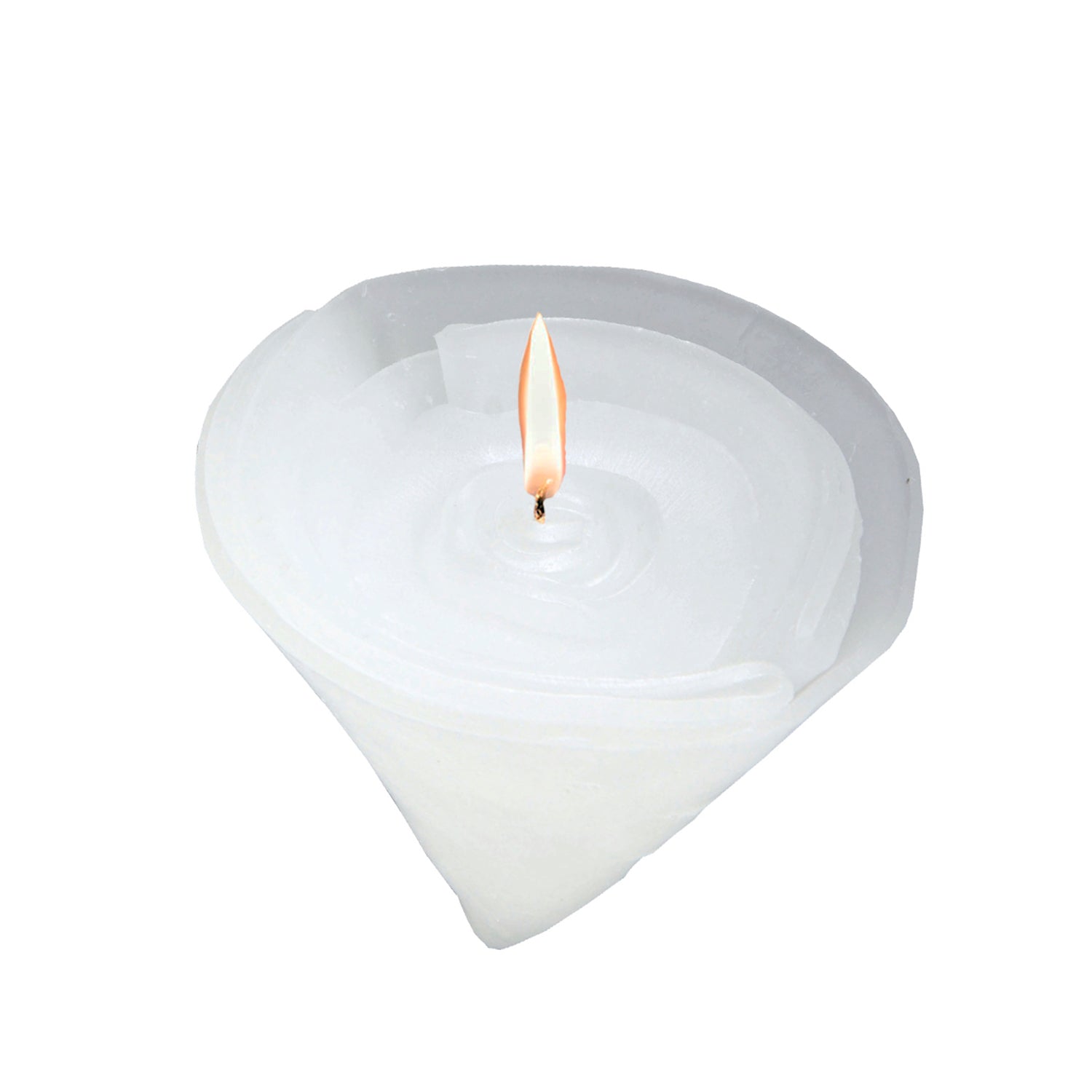 CONICAL FLOWER FLOATING CANDLE