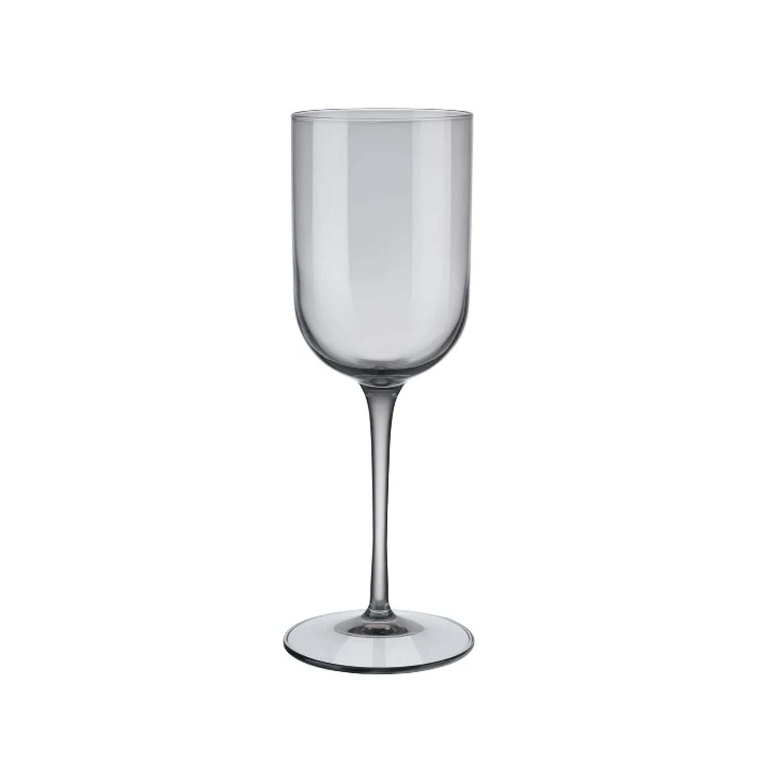 FUUM GRAY WHITE WINE GLASSES X4