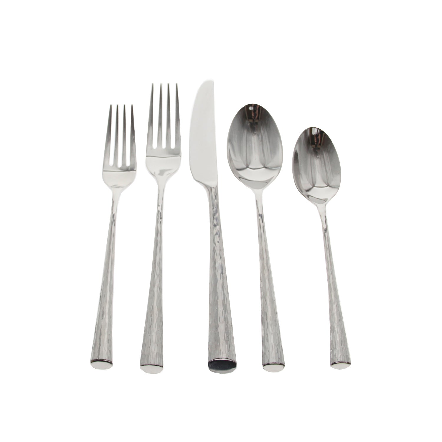 SET OF 5 SILVER CUTLERY