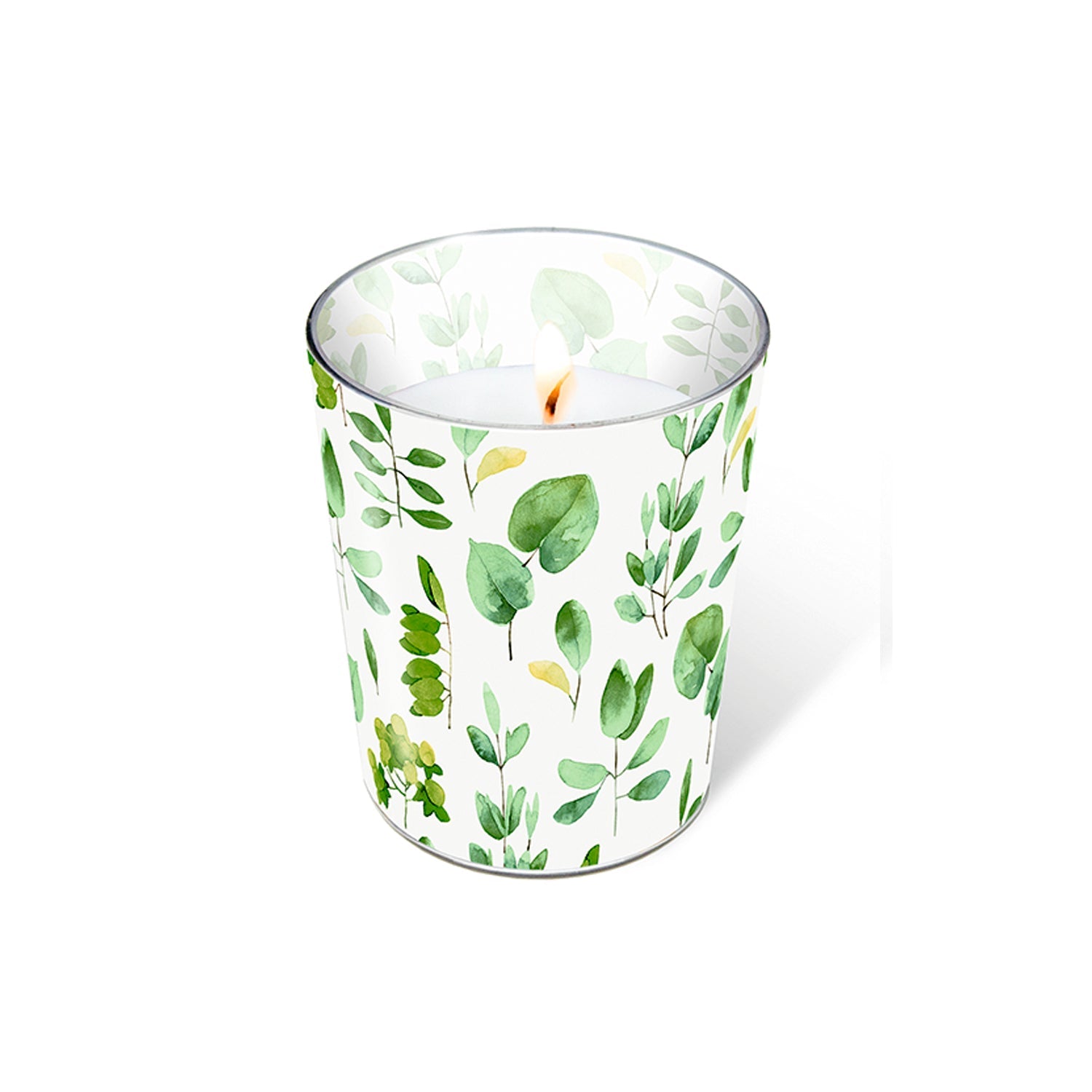 CRYSTAL CANDLE FRESH LEAVES