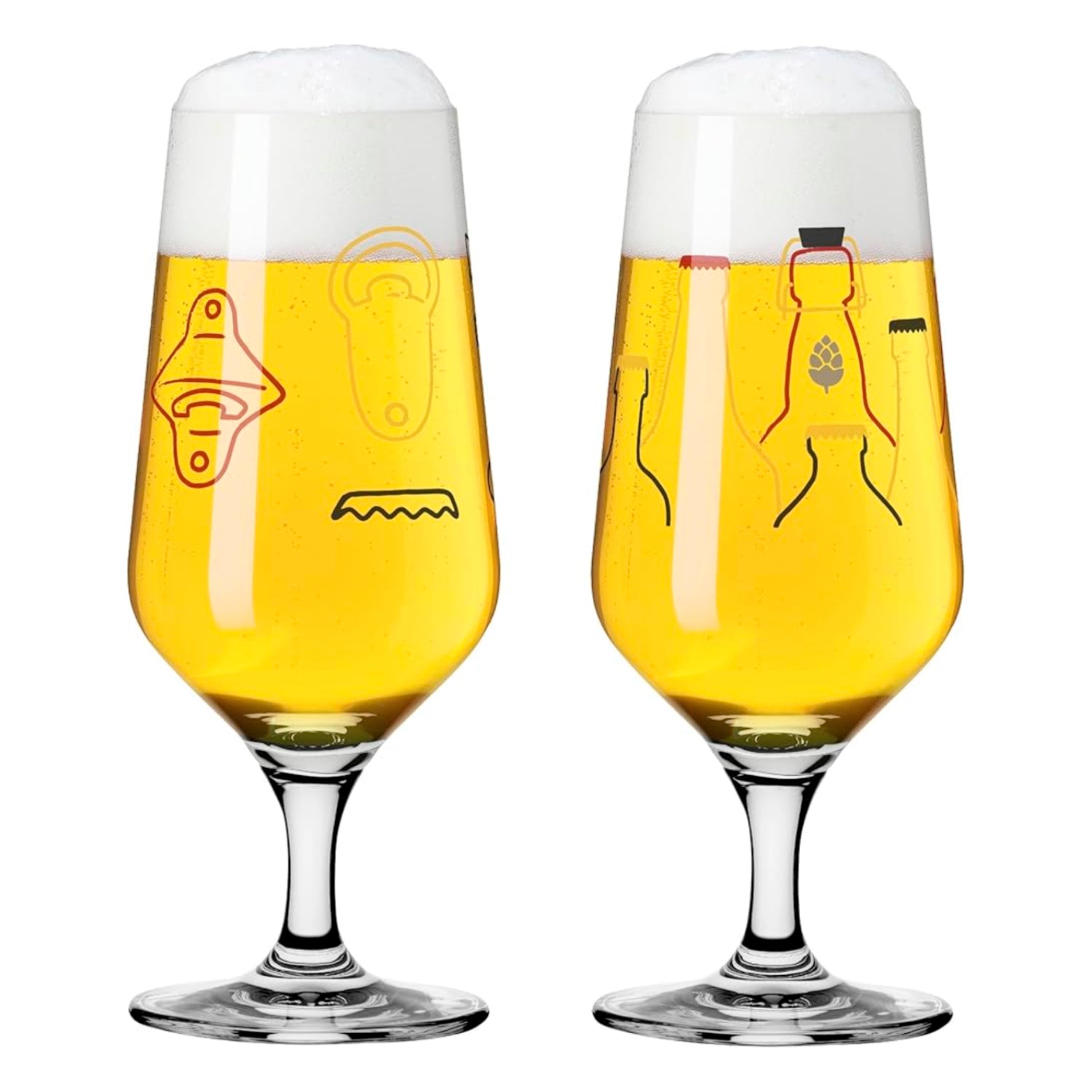 SET DE 2 COPAS PARA CERVEZA