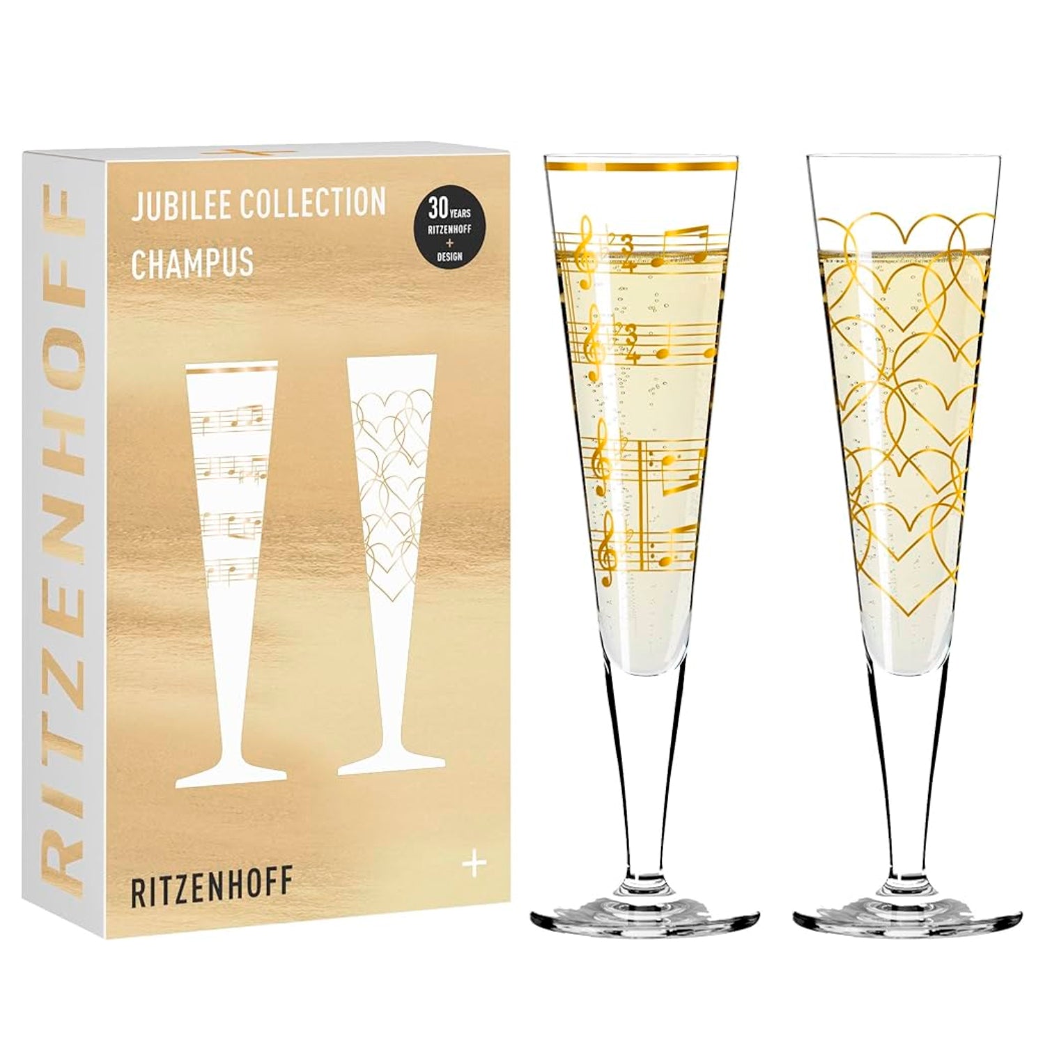 SET DE 2 COPAS DE CHAMPAGNE