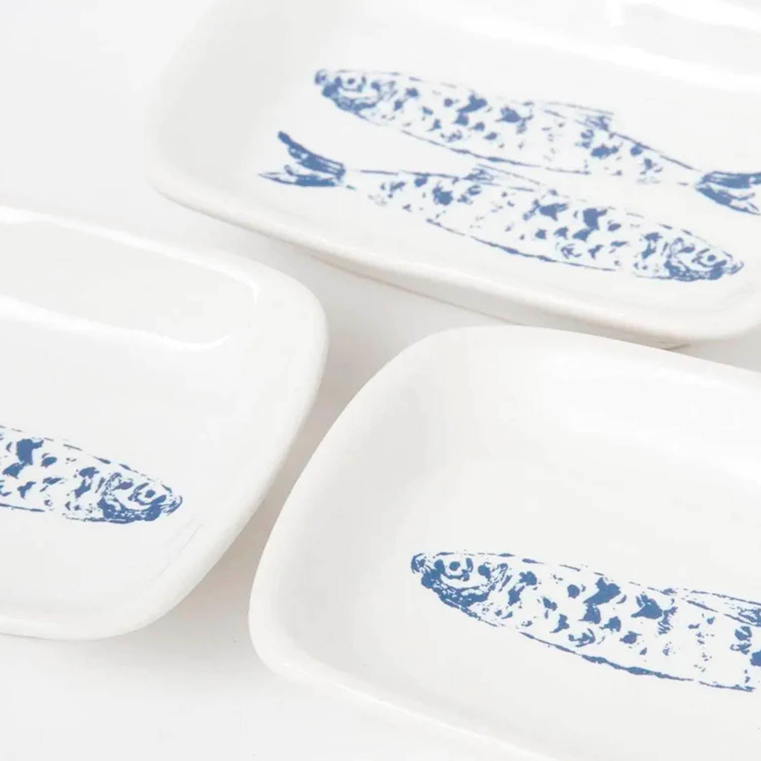 FISH PLATE SET OF 3